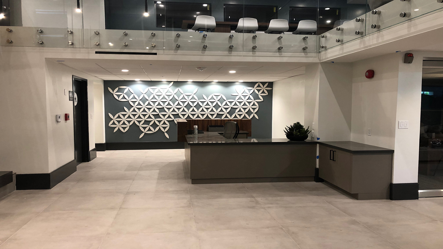 بازسازی لابی ساختمان با گروه مهندسی نتا