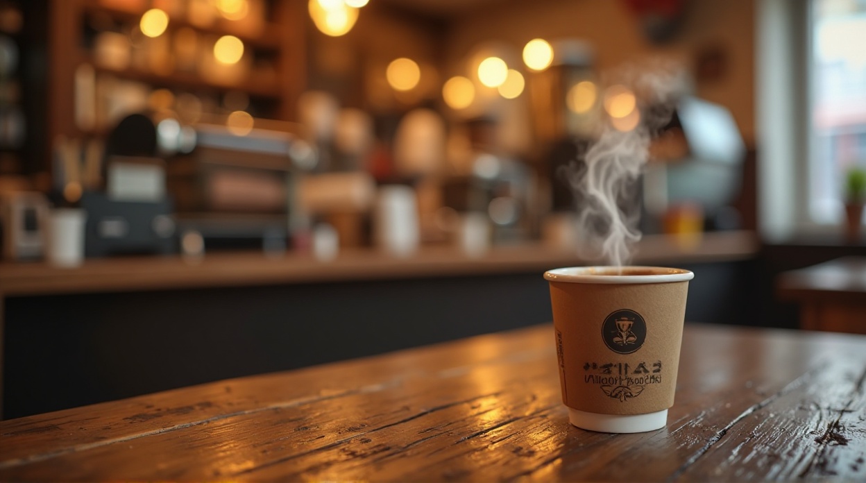 لیوان کاغذی تبلیغاتی ماهور گیفت