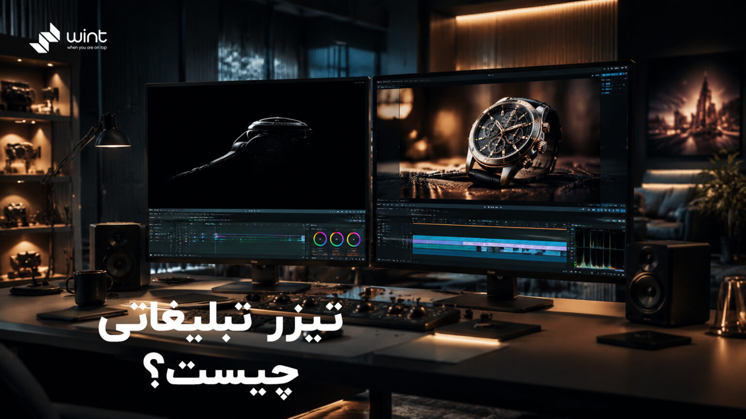 ساخت تیزر تبلیغاتی -وینت