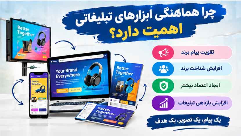 چرا هماهنگی ابزارهای تبلیغاتی اهمیت دارد؟