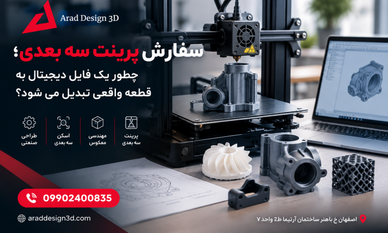 قبل از سفارش پرینت سه بعدی این نکات را درباره فایل، قیمت و روش چاپ بدانید